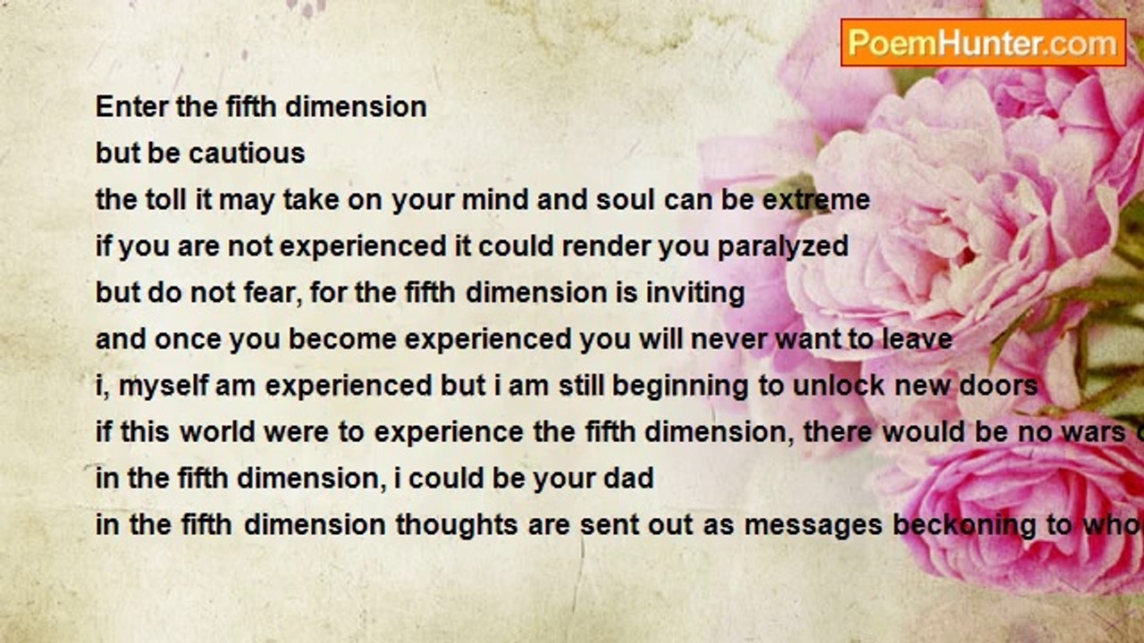 jon groff - The Fifth Dimension