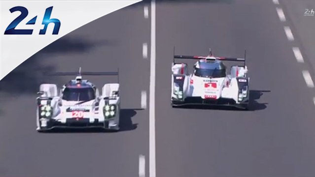 24 Heures du Mans 2014: la bagarre en LM P1 du début de course