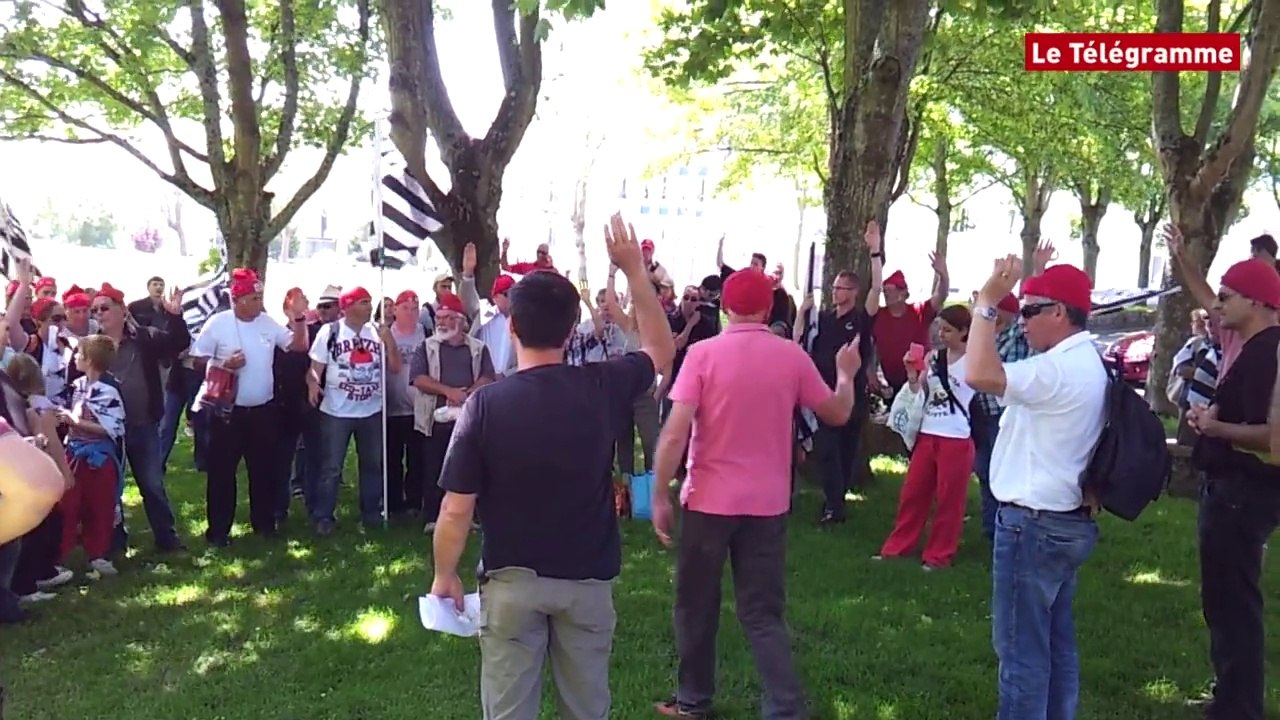 Brest. Bonnets rouges : dislocation de la manifestation
