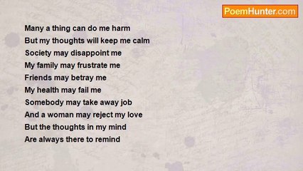 Leonard Sims - My Thoughts