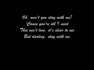Sam Smith - Stay With Me ( LYRICS )