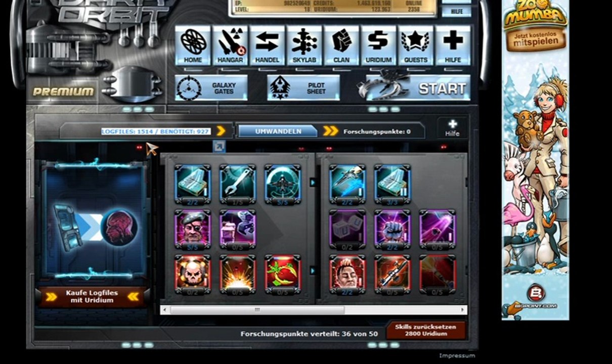 Browser Game -- Darkorbit Staffel 1 Part 6 German