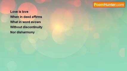 Oyekake Satty Joshua - Love is Love