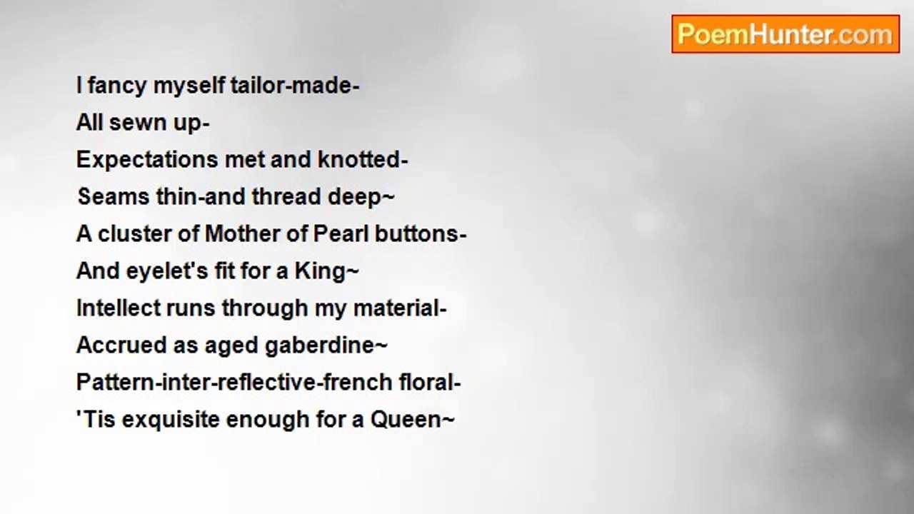 Theodora (Theo) Onken - ~Seamstress~