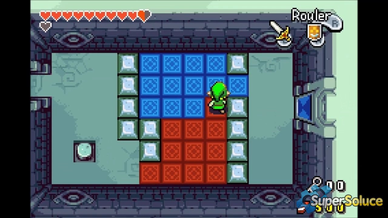 Zelda Minish Cap : Chateau Enigme 1