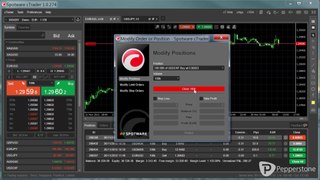 cTrader Forex - Closing a Position and Cancelling Orders with Pepperstone
