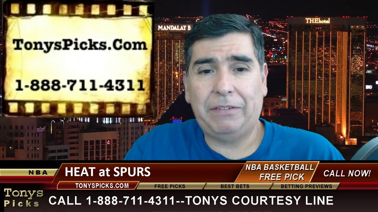 San Antonio Spurs vs. Miami Heat Game 5 Odds Pick Prediction NBA Playoff Preview 6-15-2014