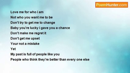 Kristy Wisser - Take Me As I Am