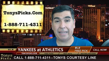 MLB Pick Oakland Athletics vs. New York Yankees Odds Prediction Preview 6-14-2014