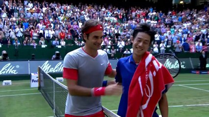 Federer con la testa tra le nuvole ad Halle