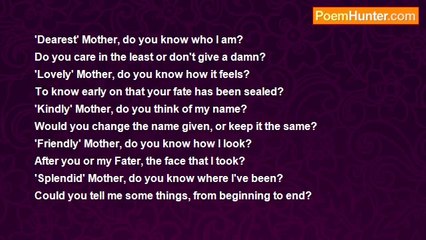 Gregory Pickett - Ode to My Mother