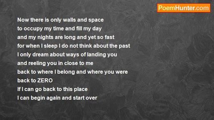 Karin Elizabeth Martin - Getting back to ZERO