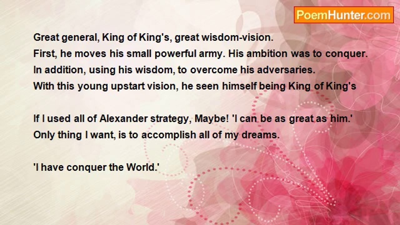 Derrick Clark - Alexander the Great: Living in...