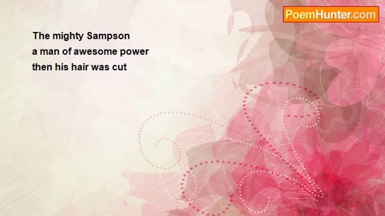 Allen Steble - Haiku- Sampson