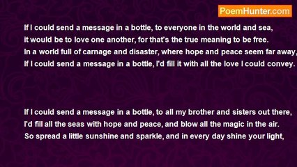 Rebecca Wiles - Message In A Bottle