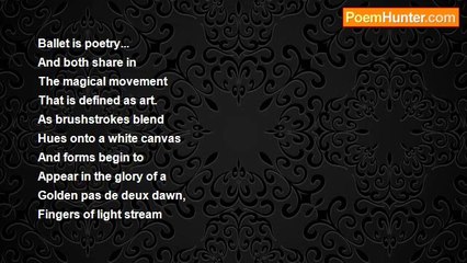 Connie Marcum Wong - Ballet Is Poetry