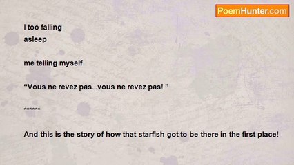 Dónall Dempsey - L’ETOILE DE MER(The Starfish)