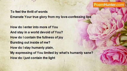 Francois Hoon - Words To The Face Of Fire