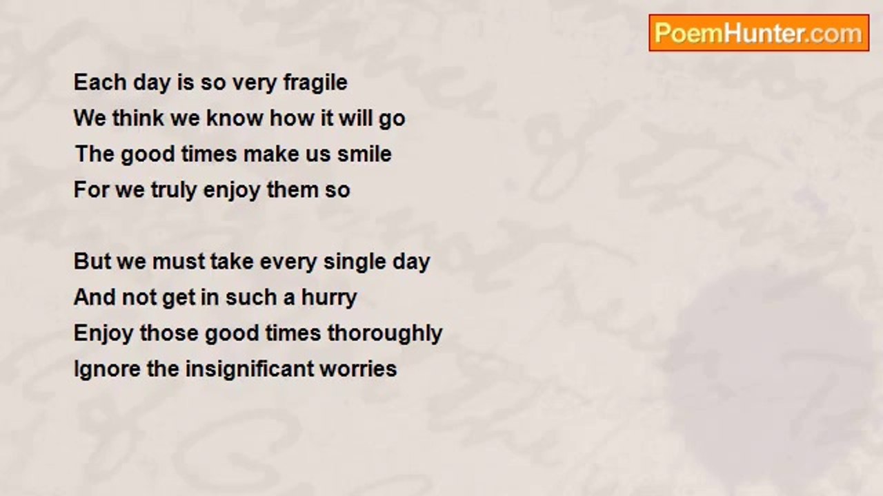 Marilyn Lott - Each Day...