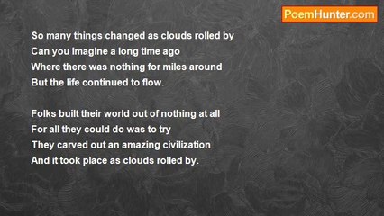 Marilyn Lott - As Clouds Rolled By