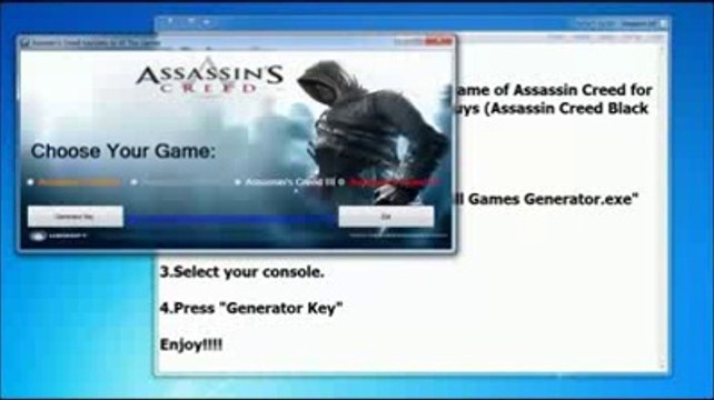 Assassin's Creed IV Black Flag STEAM Key Generator 2014 v2.4 (Free Download)
