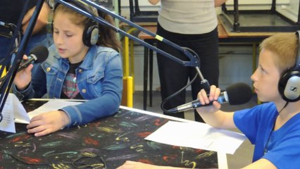 Les 6èA sur Cartables FM juin 2014