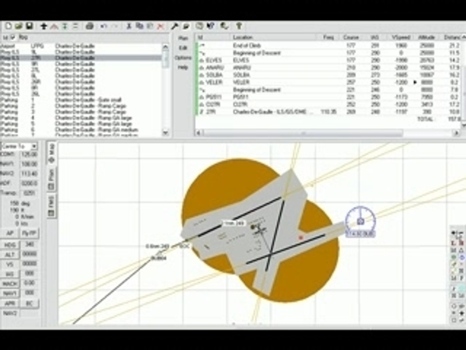 Tutorial 1 FSNAV PLAN EBBR 25R LFPG27R