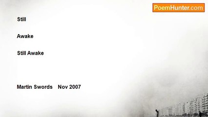 Martin Swords - Still Dark