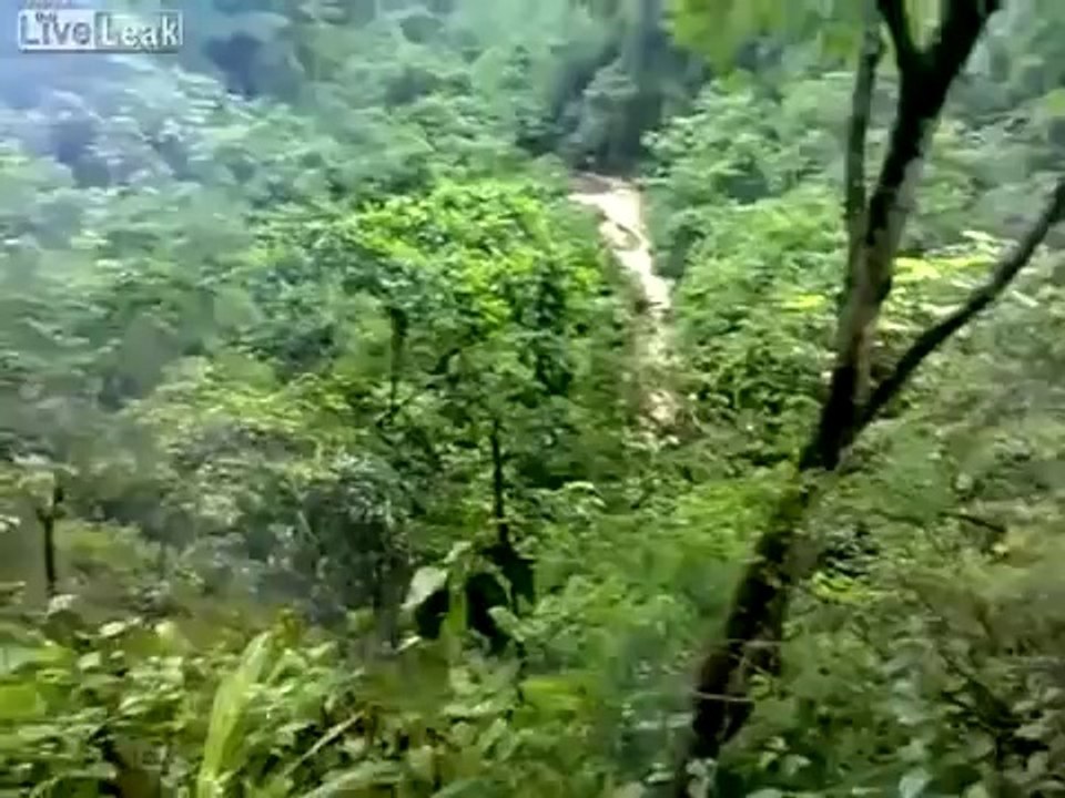 Bus Falldown from Hill