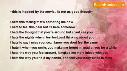 broken soul.. No more - 10 Things I hate about YOU