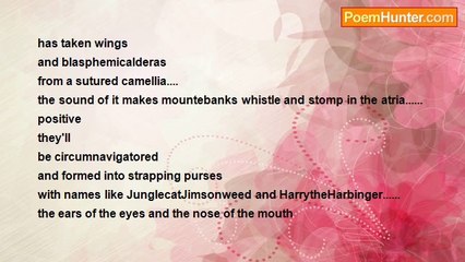 delilah contrapunctal.... yes, that's how I intended to spell it......... - ornithorthography