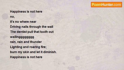 marcia morris - Happiness Is Not Here