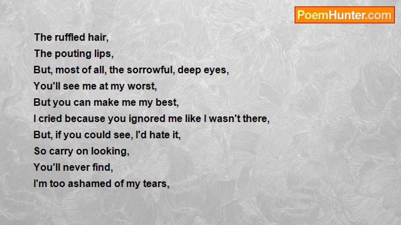 Amber Millar - Look right through me