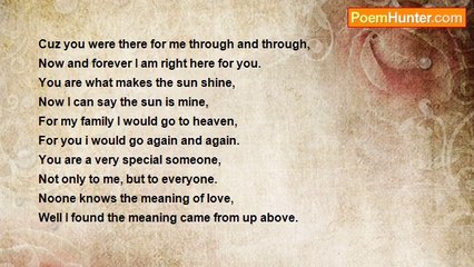 Nancy Beverton - A very special someone