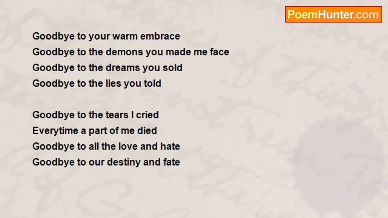 jools England - Goodbye