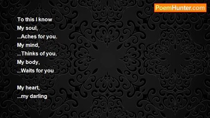 Tygrr Robertson - My Heart Adores Thee