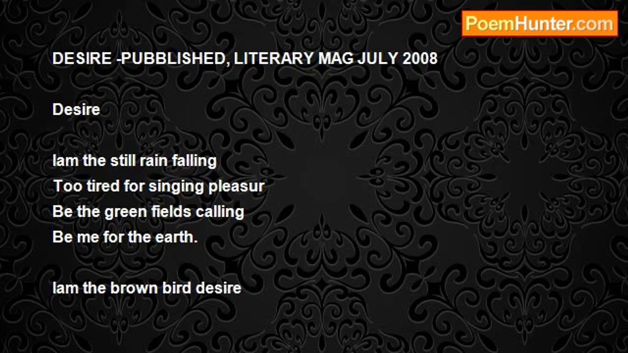 WILFRED JOHN - DESIRLITERARYSPOT.COM MAG