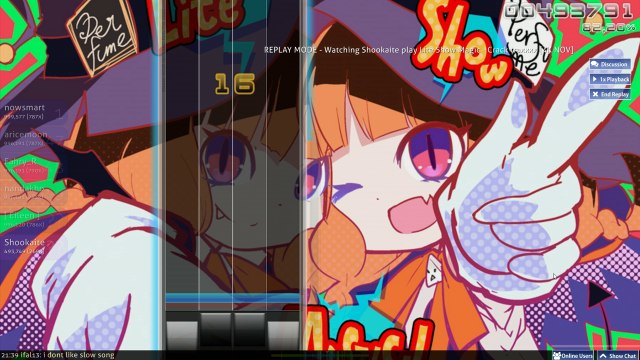 [OSU!MANIA] Lite Show Magic - Crack Traxxx // Player : Shookaite // Rank : B [4k NOV]