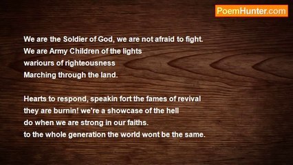 Mary Wismer - Soldier of God