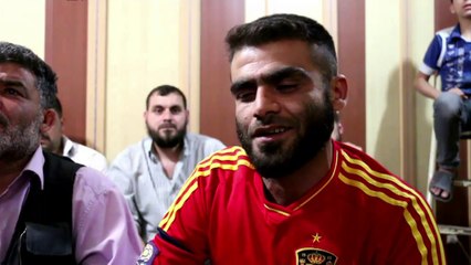 Syrie: à Alep, même sous les bombes, on regarde le Mondial