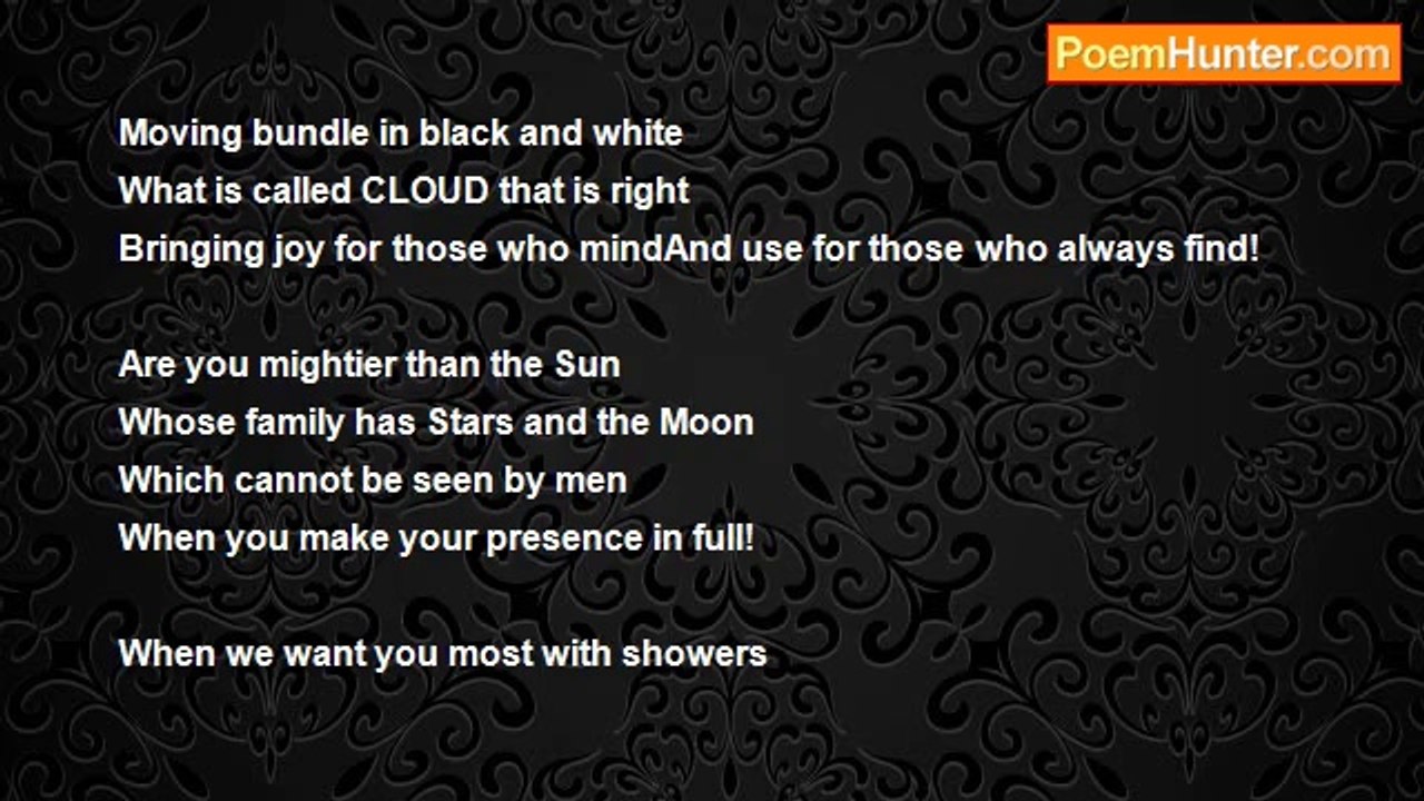 Subbaraman N V - PASSING CLOUD