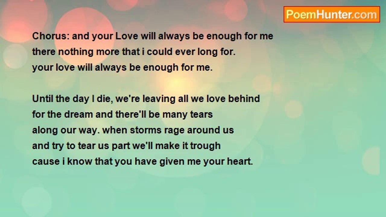 Patrice James - Enough for Me