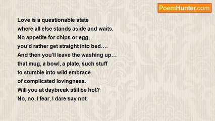 Ruth Walters - To love or not to….love