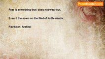 RAVIKIRAN ARAKKAL - FEAR (COUPLET)