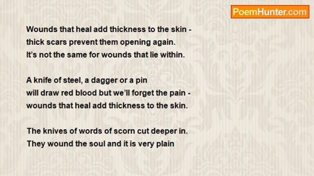 Janice Windle - (Growing Pains) Scars