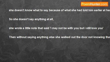 Heather Ferguson - You never know when it will be the last goodbye.