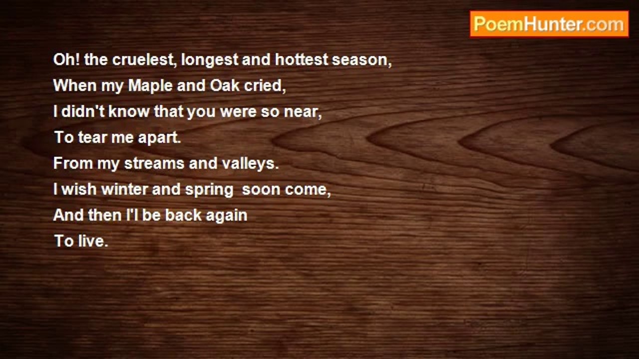 Rev. Viji Eapen - Migration in Summer