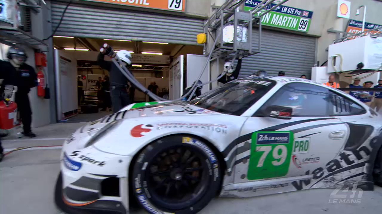 24 Heures du Mans 2014: pneu éclaté pour la #79