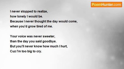 Angel of Darkness - Too Big To Cry