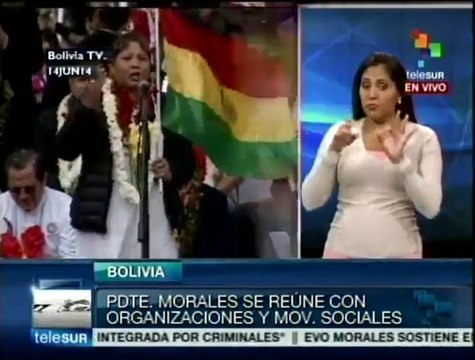 Encuentro en Santa Cruz de Evo Morales y movimientos alternativos